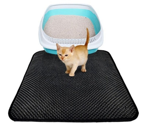 Easy Cleanup Kitty Litter Mat