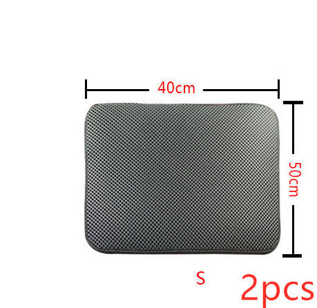 Easy Cleanup Kitty Litter Mat