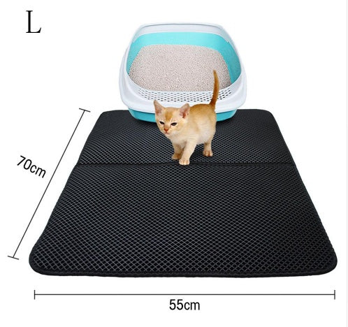 Easy Cleanup Kitty Litter Mat